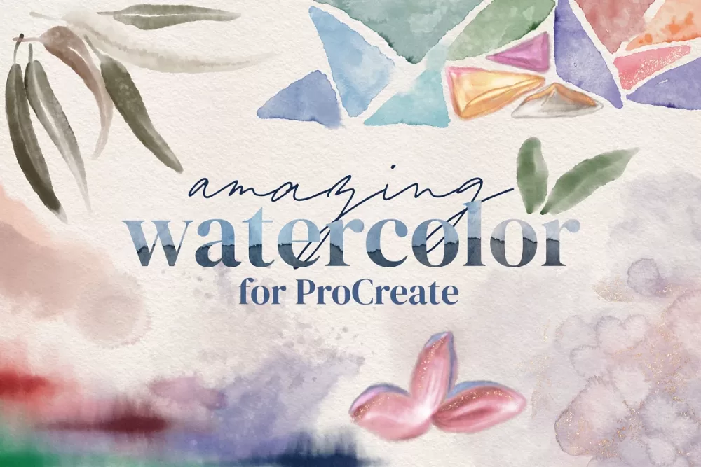 [Кисти] Amazing Watercolor for ProCreate (Alaina Jensen)