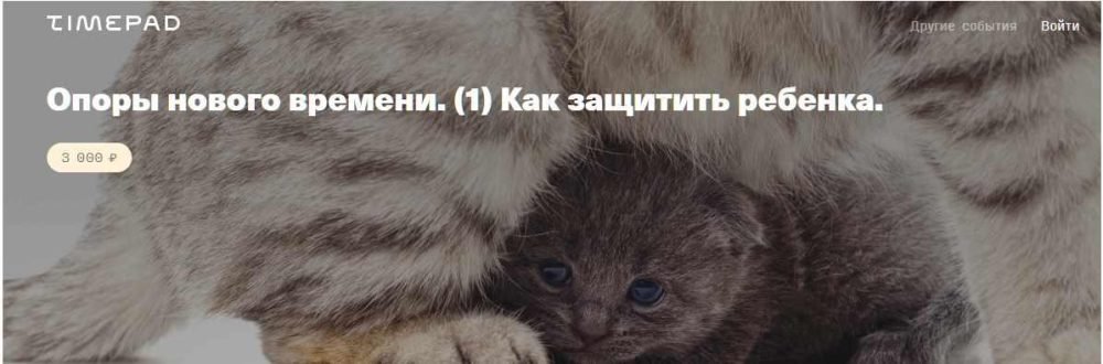 Опоры нового времени. 1 Как защитить ребенка  (Елена Веселаго)
