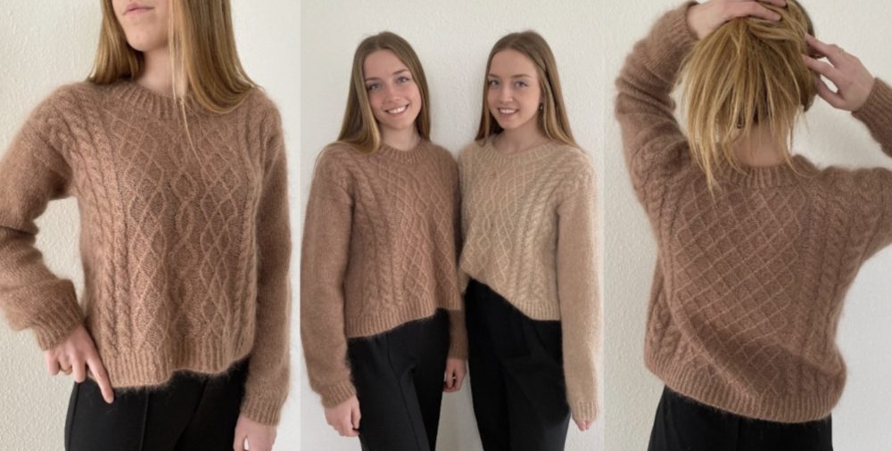 Пуловер Swirl Sweater (TwinKnits)