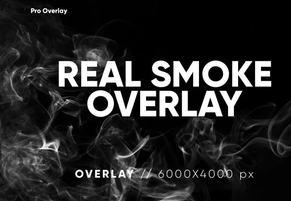 [creativemarket.com] 30 Real Smoke Overlays  30 фотоналожений реального дыма