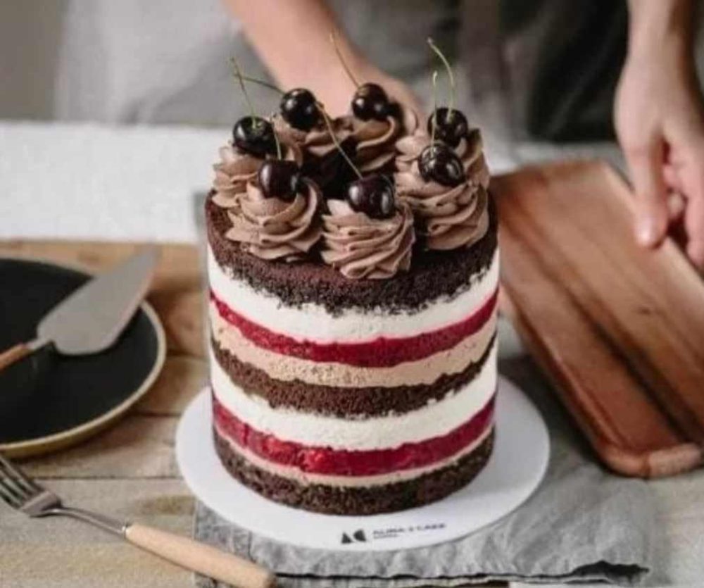 [Alina2Cake] Торт Вишневый лес (Алина Ахмадиева)